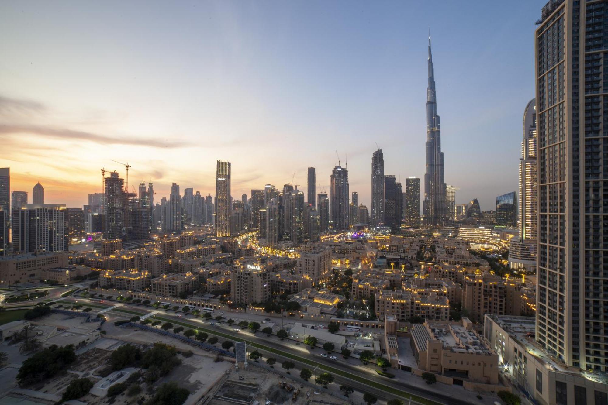Upgraded Apartment With Stunning Burj Khalifa View Дубай Экстерьер фото